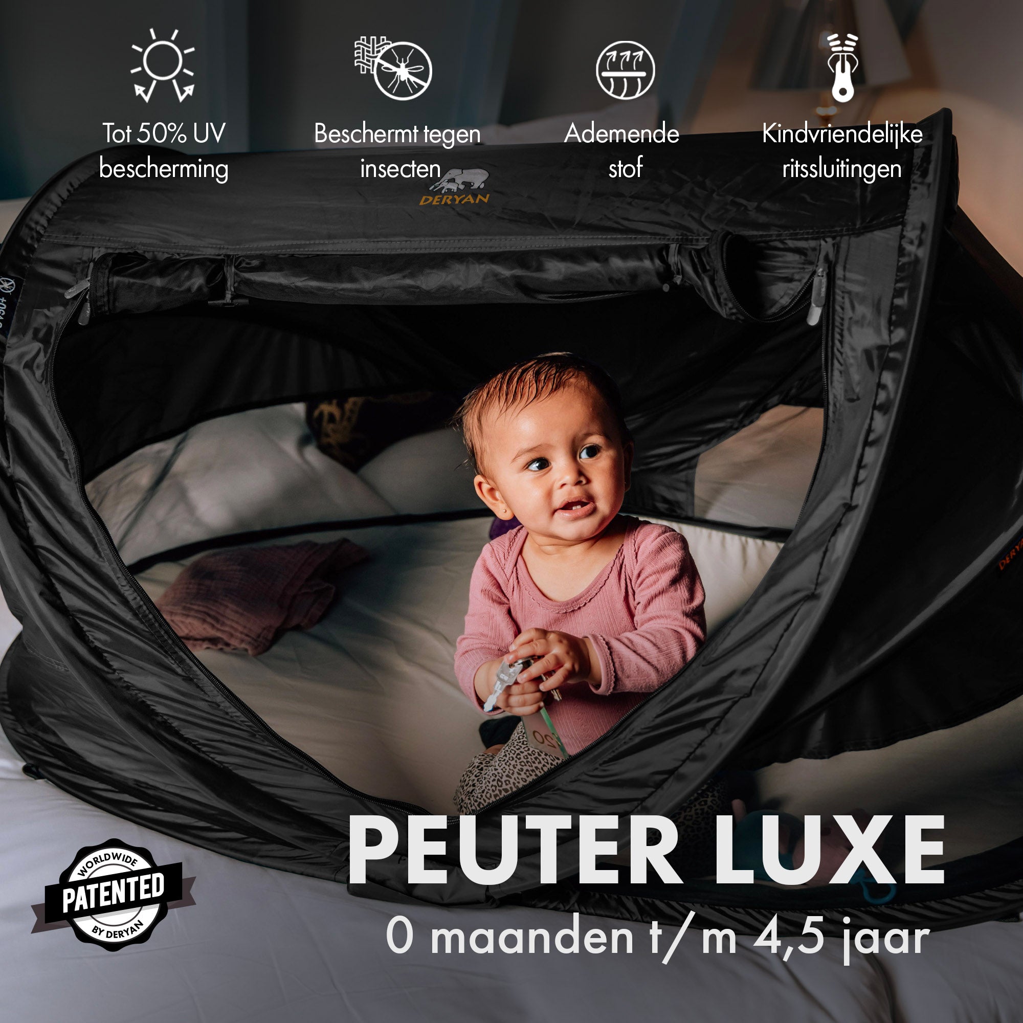 <tc>Peuter Luxe</tc> Svart