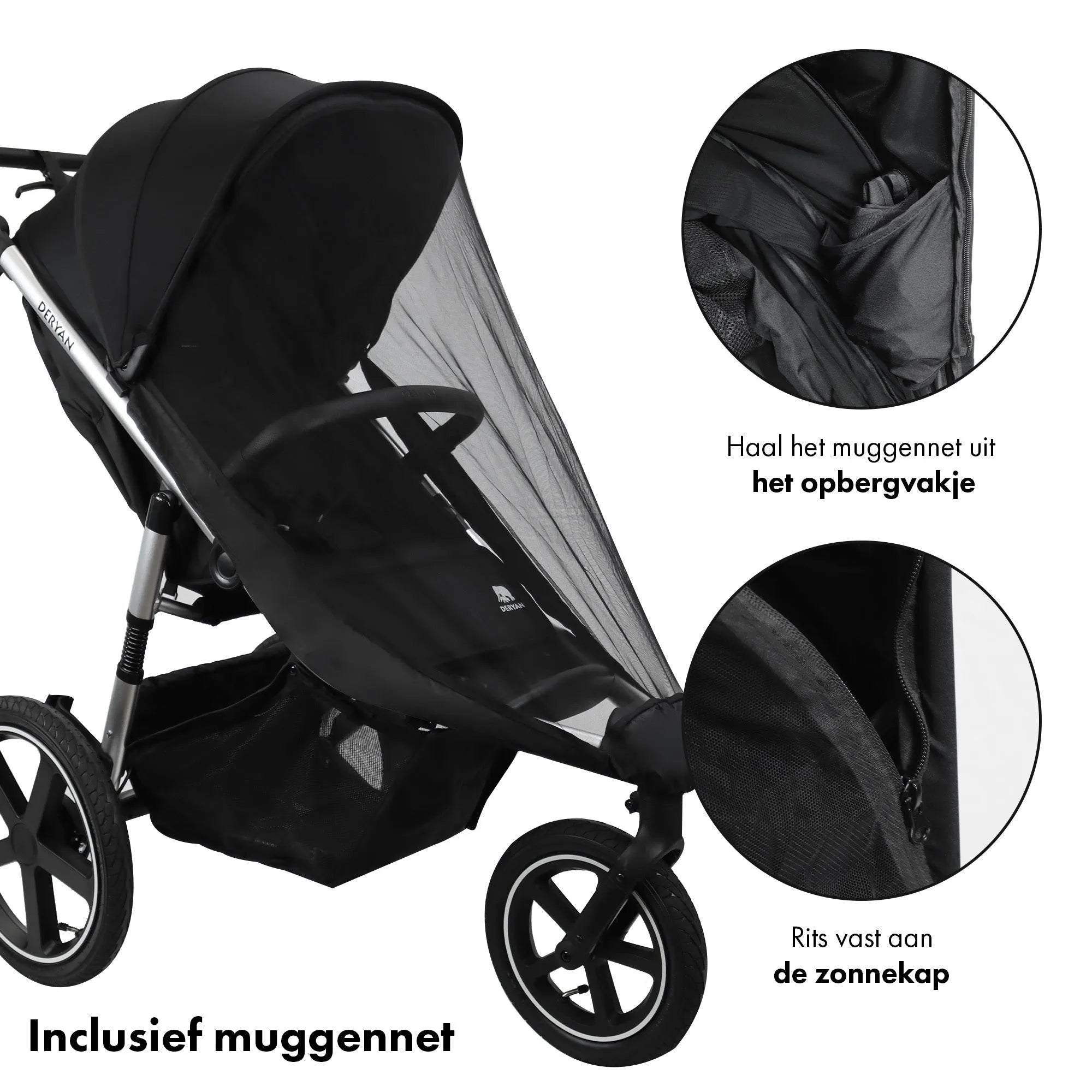 Bolt Hard Running Pram czarny