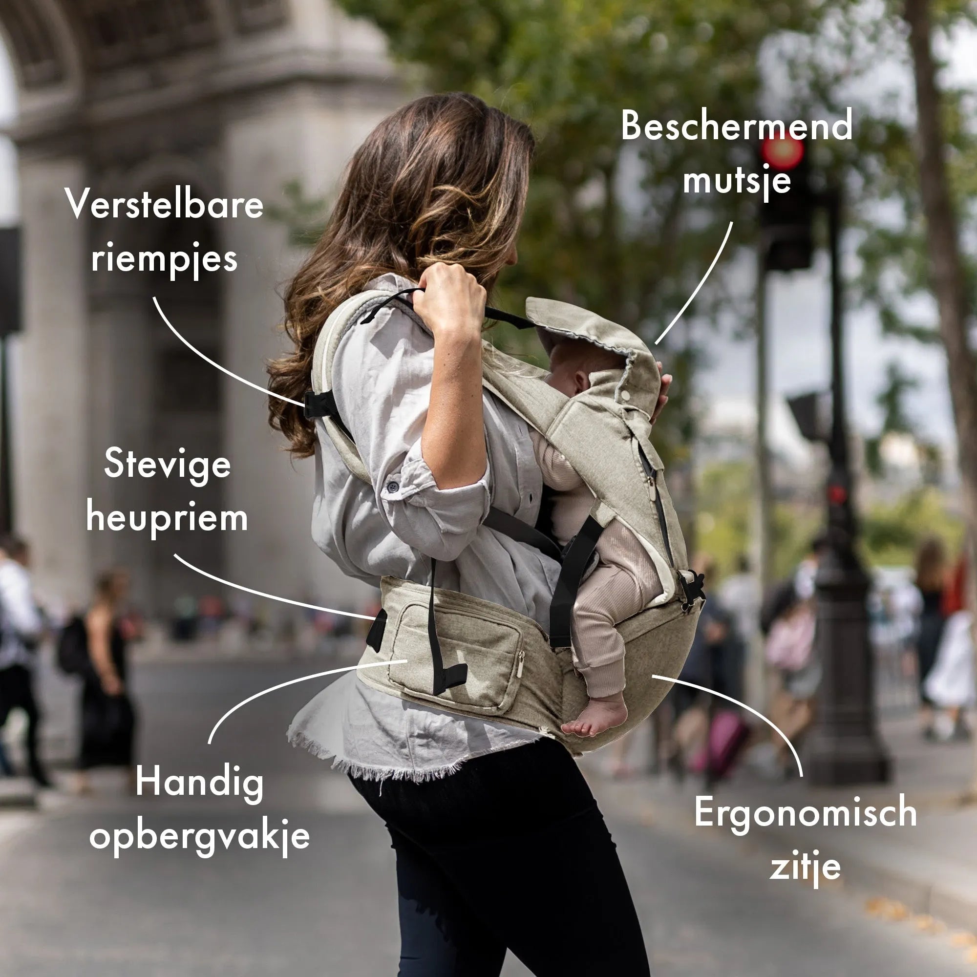 Nosidełko Pack Baby Carrier Sand