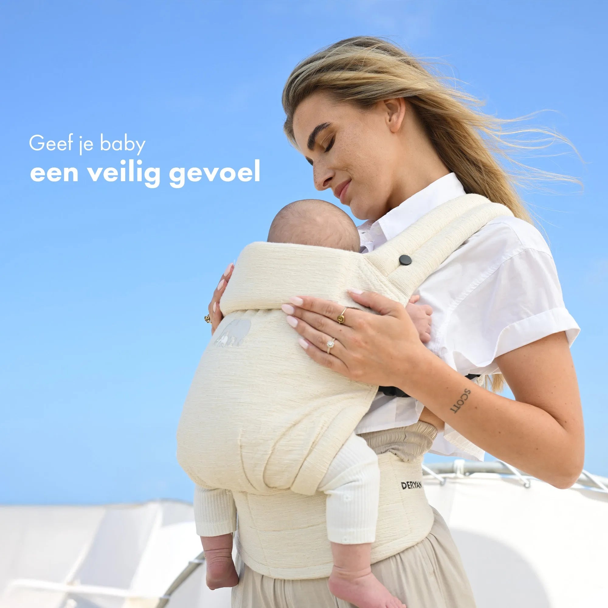 Nosidełko Amora Baby Carrier Cream