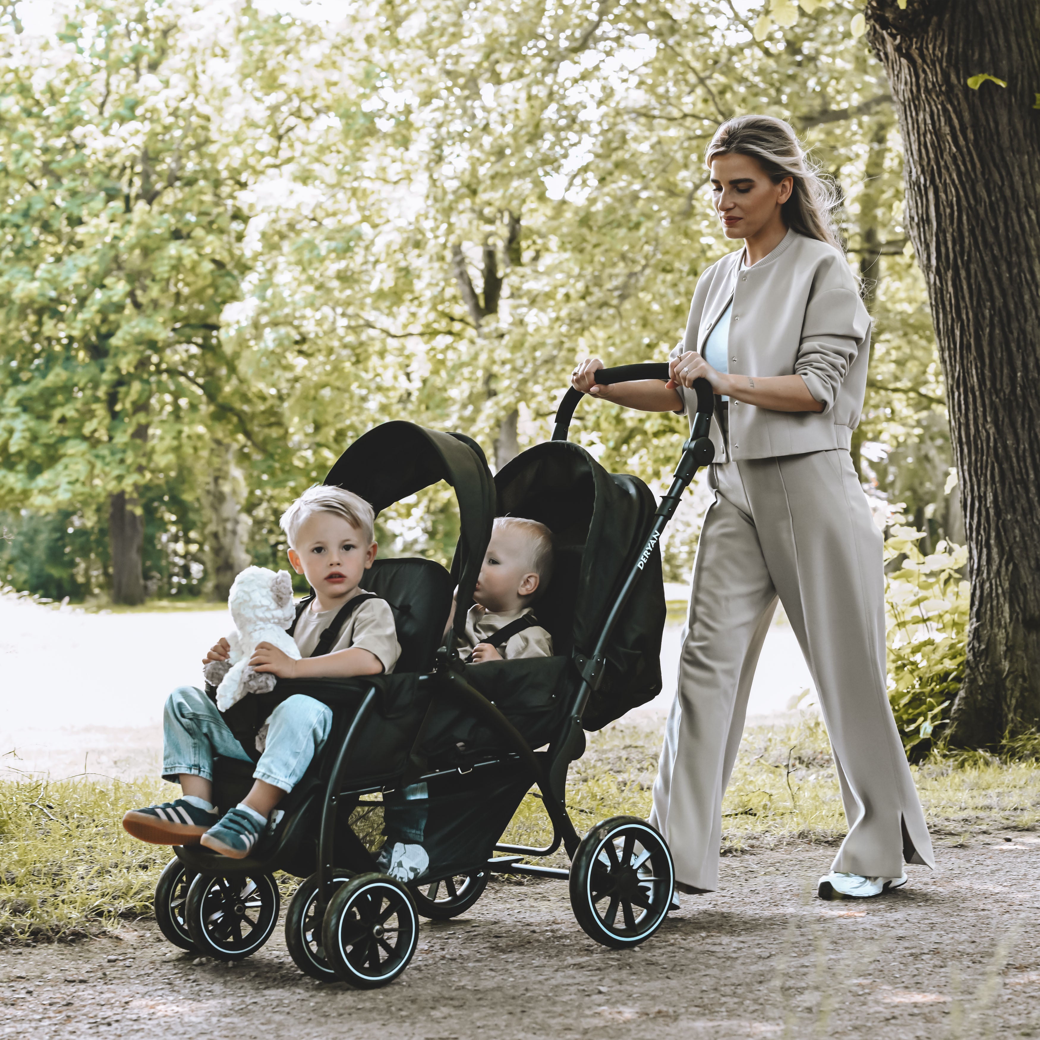 Elena duo buggy czarny