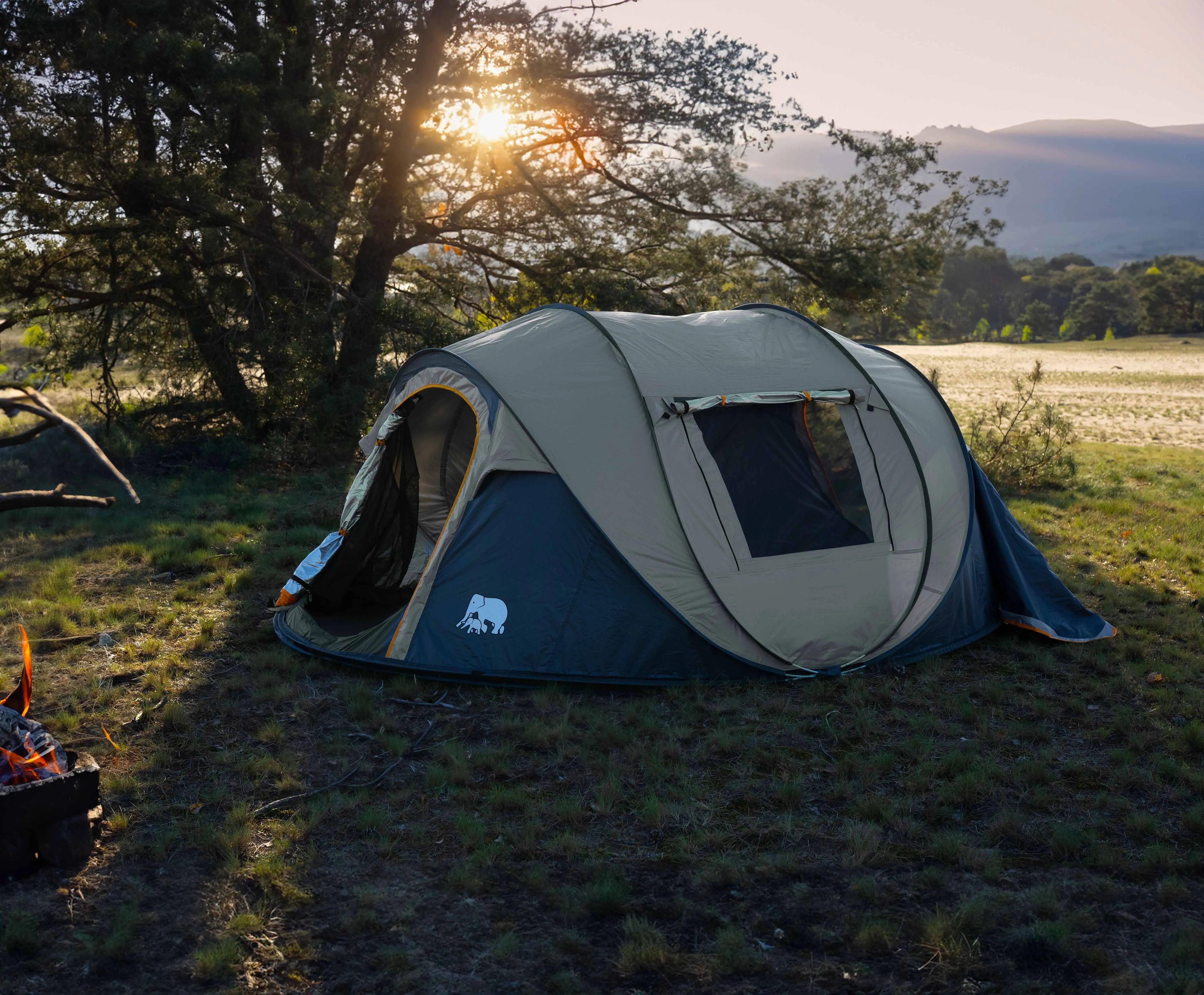 Namiot pop-up - 8000 mm słupa wody - piasek